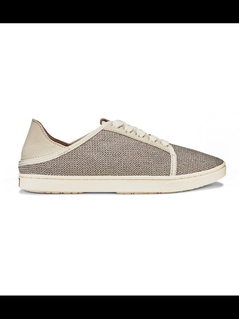OluKai Pehuea Li Sneakers Tapa Mesh Slip-On Shoes Size 8.5